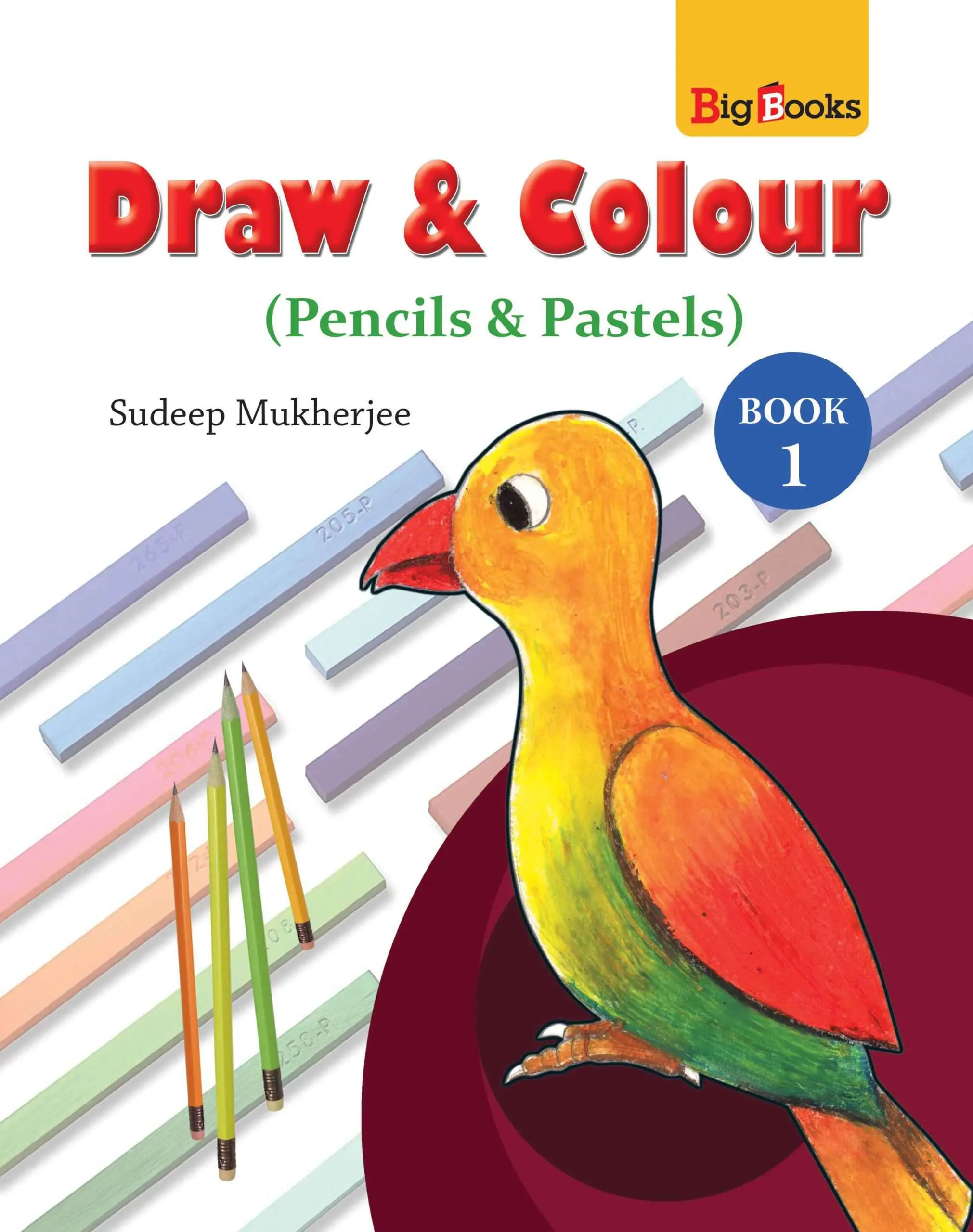 Fun with Pencil and Colour (Drawing) book for class 2 - Sahitya Bhawan
