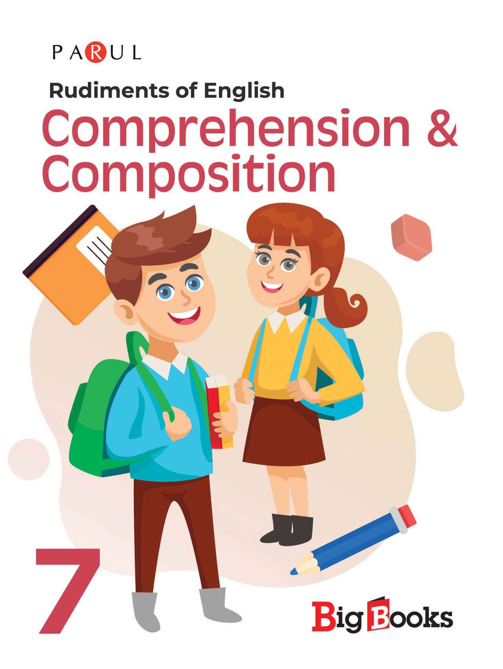 Best English comprehension book for class 7