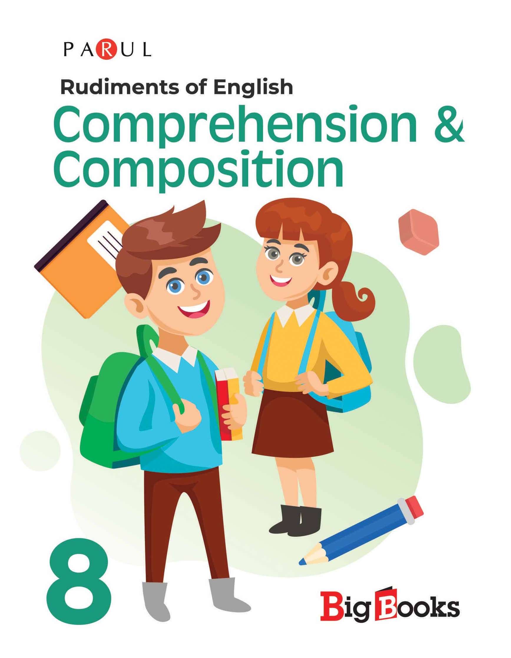 Best English comprehension book for 8