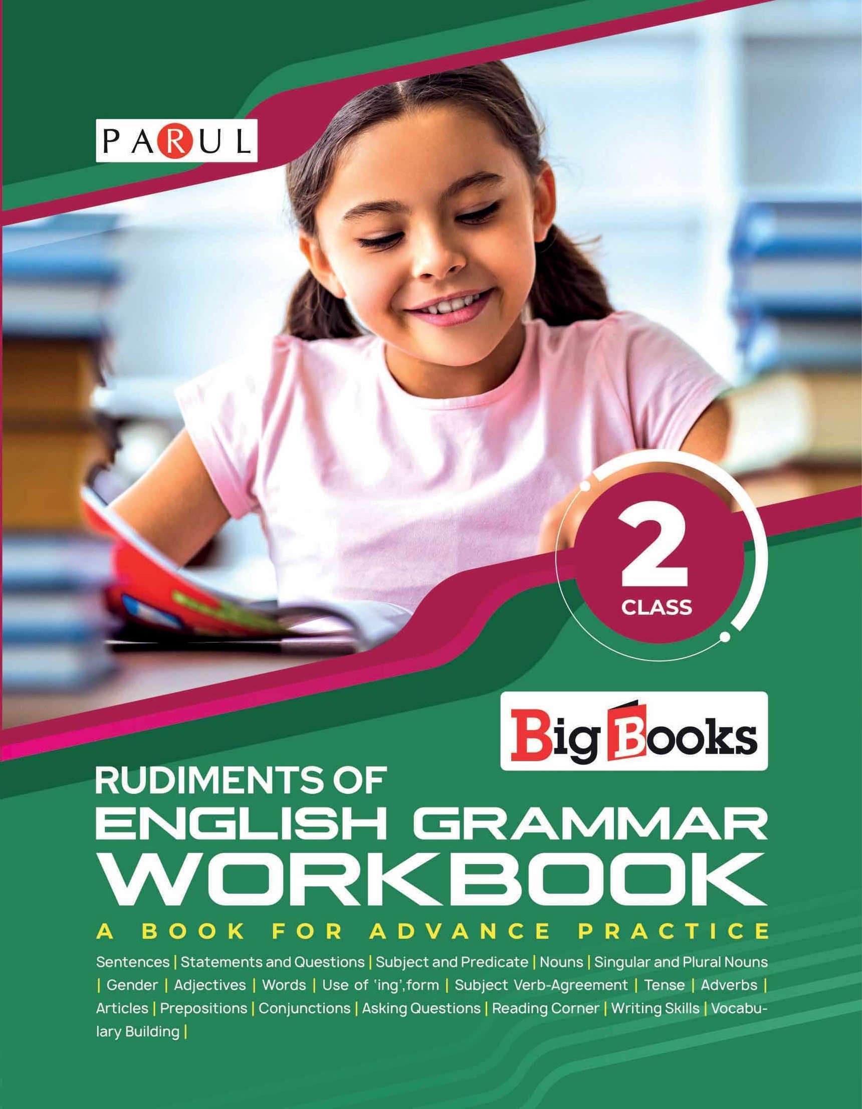 Buy English grammar workbook for 2