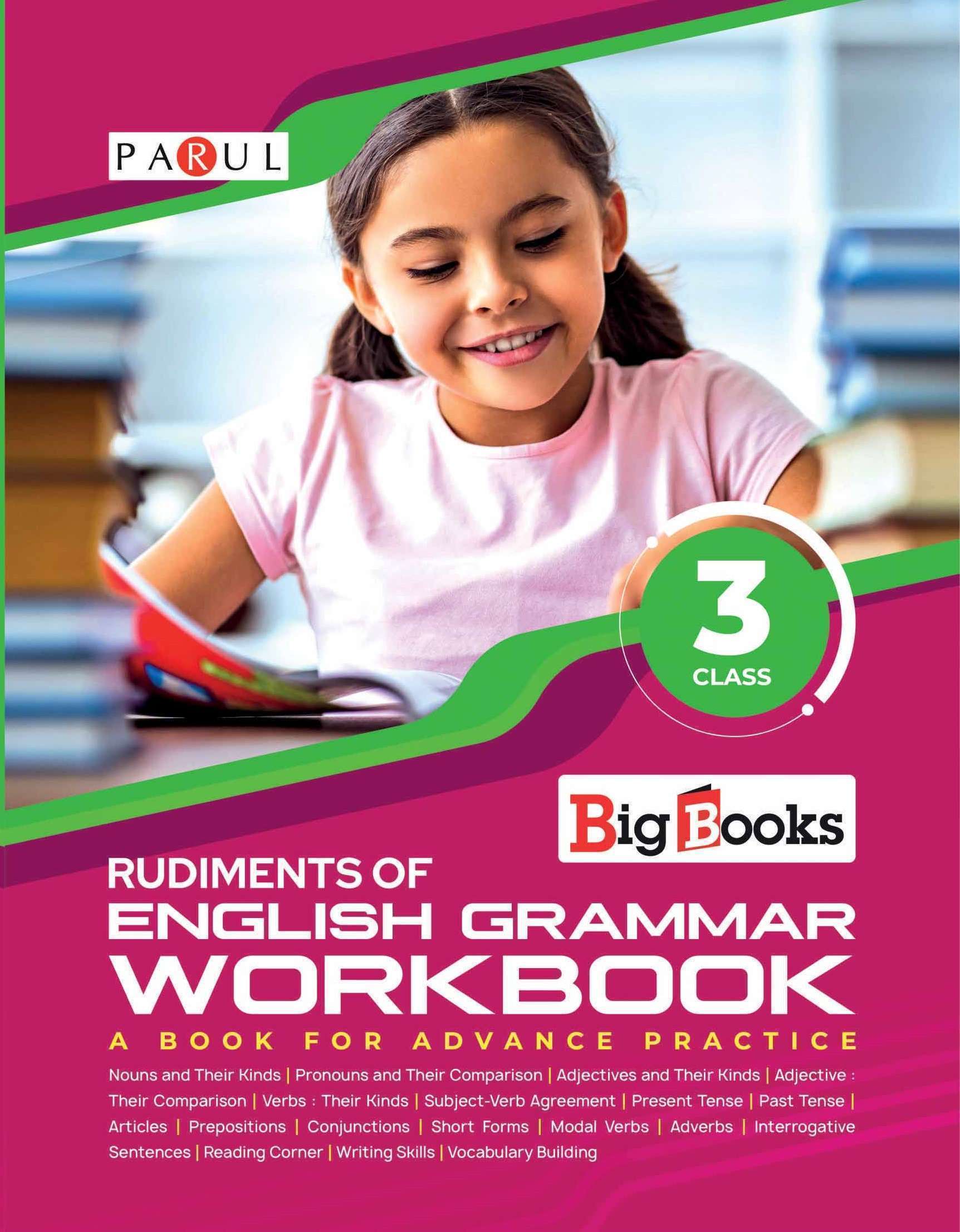 Buy English grammar workbook for 3