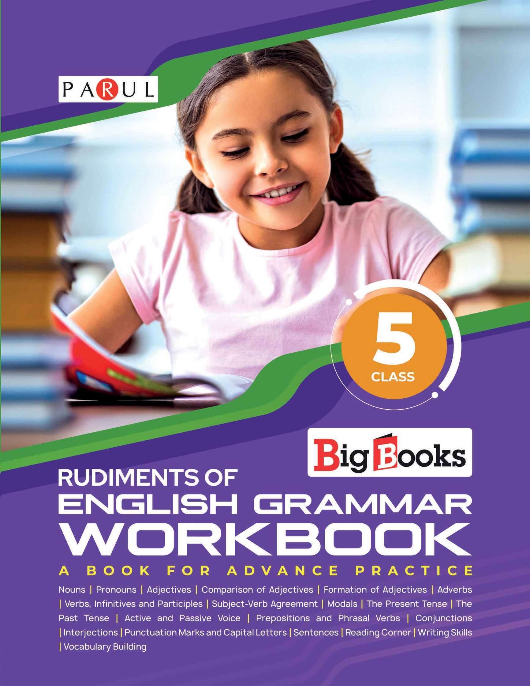 Buy English grammar workbook for 5