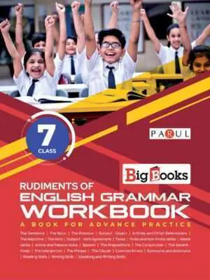 Buy English grammar workbook for 7